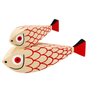 Kinder Vitra Kinderzimmereinrichtung | Dekorationsgegenstände^Wooden Dolls, Mother Fish & Child