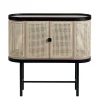 Audo Copenhagen Aufbewahrungsmöbel-Warm Nordic Be My Guest Barschrank, Wiener Geflecht