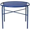 Sibast Tische-Warm Nordic Couchtisch Secant, rund, kobaltblau