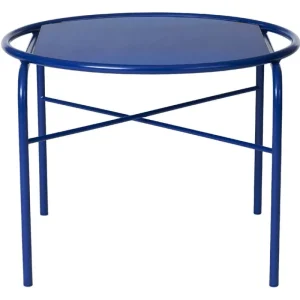 Sibast Tische-Warm Nordic Couchtisch Secant, rund, kobaltblau