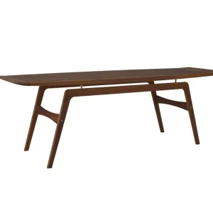 Warm Nordic Tische-Couchtisch Surfboard, Nussbaum