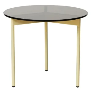 New Works Tische-Warm Nordic From Above Beistelltisch, 52 cm, braun – gelb