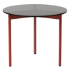 Woud Tische-Warm Nordic From Above Beistelltisch, 52 cm, braun – rot