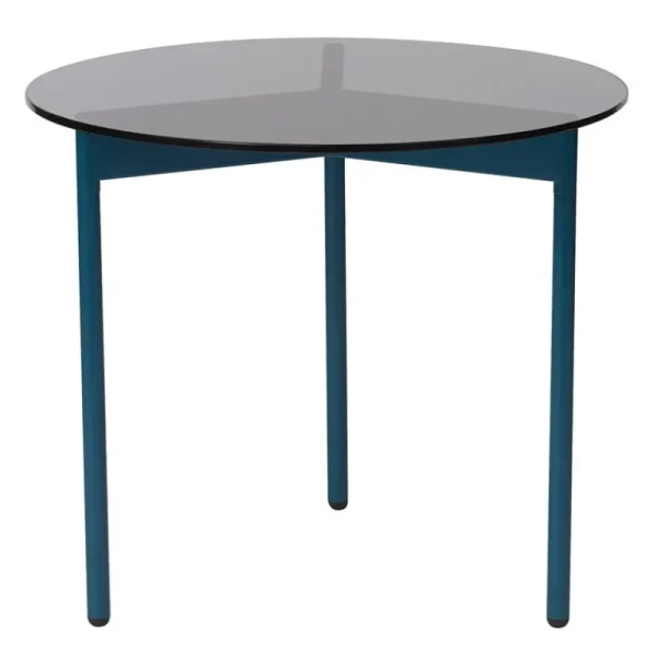 Warm Nordic Tische-From Above Beistelltisch, 52 cm, grau – blau