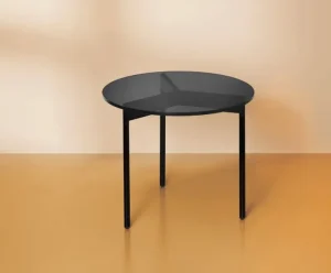 Warm Nordic Tische-From Above Beistelltisch, 52 cm, grau – schwarz