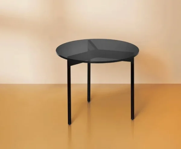 Warm Nordic Tische-From Above Beistelltisch, 52 cm, grau – schwarz