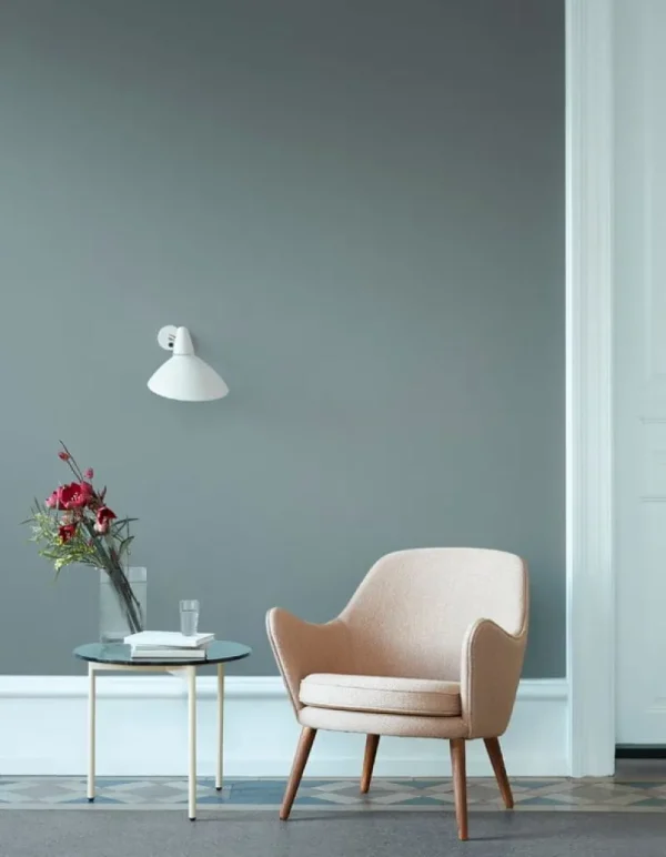 New Works Tische-Warm Nordic From Above Beistelltisch, 52 cm, braun – gelb