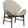 TON Sitzgelegenheiten-Warm Nordic Loungesessel The Orange, Räuchereiche – grau