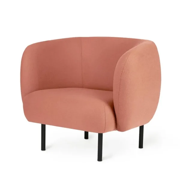 Vitra Sitzgelegenheiten-Warm Nordic Loungesessel Cape, Blush