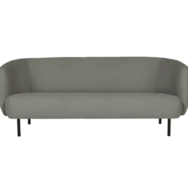 Interface Sofas Und Liegen-Warm Nordic Sofa Cape, 3-Sitzer, warmes Grau