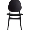 HAY Sitzgelegenheiten-Warm Nordic Stuhl Noble, Buche schwarz lackiert