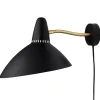 ferm LIVING Wandleuchten-Warm Nordic Wandleuchte Lightsome, schwarz