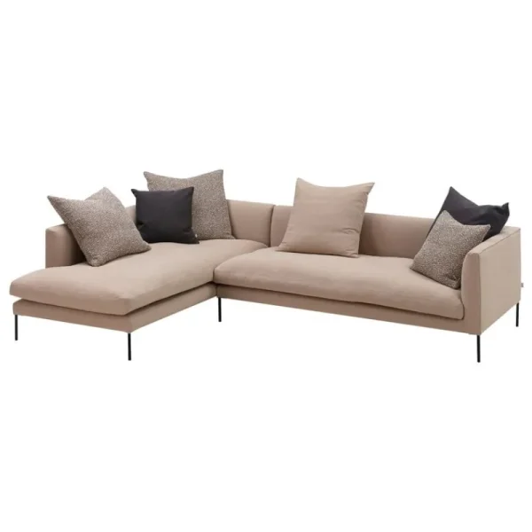 New Works Sofas Und Liegen-Wendelbo Blade Sofa, Module 19–10, Schwarz - Cala 06