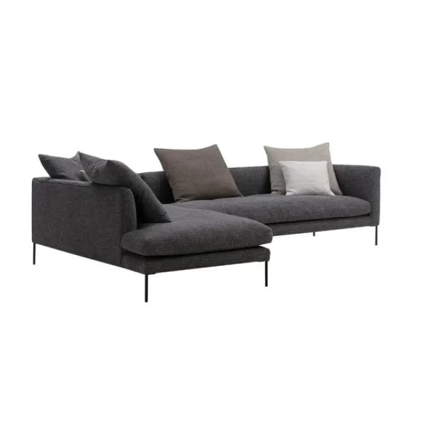 New Works Sofas Und Liegen-Wendelbo Blade Sofa, Module 19–10, Schwarz - Sasso 10
