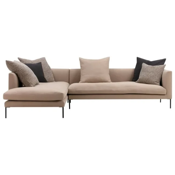 New Works Sofas Und Liegen-Wendelbo Blade Sofa, Module 19–10, Schwarz - Cala 06