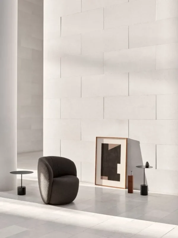 Artek Tische-Wendelbo Calibre Beistelltisch, niedrig, Schwarz - Nero-Marquina-Marmor