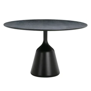 Fredericia Tische-Wendelbo Coin Esstisch, 120 cm, Schwarz - Eiche schwarz