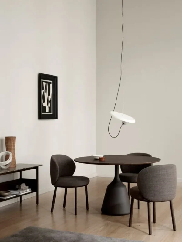 Fredericia Tische-Wendelbo Coin Esstisch, 150 cm, Braun - Eiche dunkelbraun