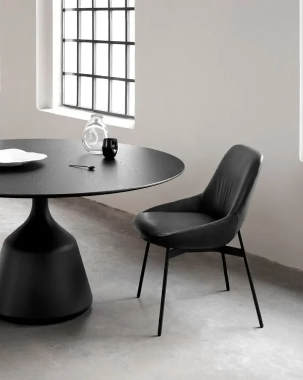 Sibast Tische-Wendelbo Coin Esstisch, 150 cm, Schwarz - Eiche schwarz