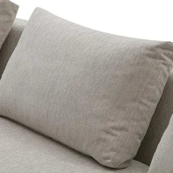 HAY Sofas Und Liegen-Wendelbo Edge V2 Sofa, Module 12–34, Schwarz - Soft 2, Hellgrau