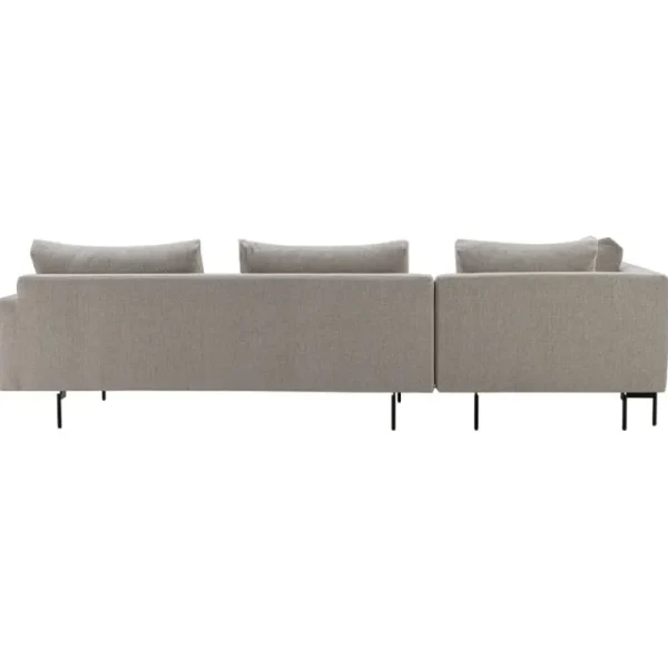 HAY Sofas Und Liegen-Wendelbo Edge V2 Sofa, Module 12–34, Schwarz - Soft 2, Hellgrau