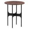 HAY Tische-Wendelbo Floema Couchtisch, klein, Schwarz - Walnuss