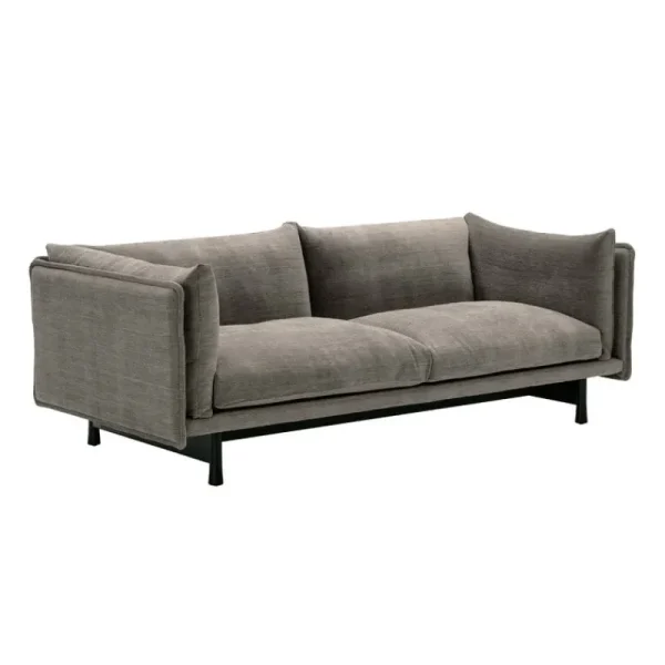 Wendelbo Sofas Und Liegen-Kite 2-Sitzer-Sofa, Eiche schwarz gebeizt - Roco 08