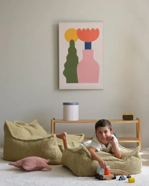 Kinder Wigiwama Möbel Für Das Kinderzimmer | Sitzgelegenheiten^Beanbag Sessel, Matcha