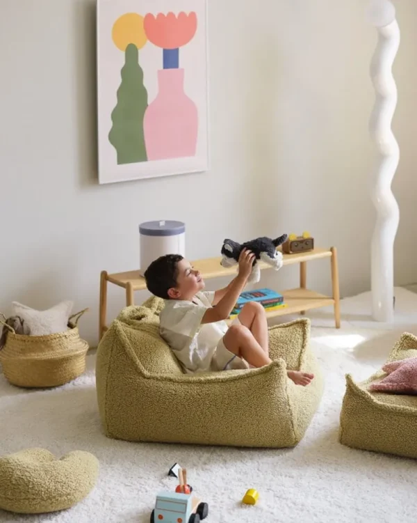 Kinder Wigiwama Möbel Für Das Kinderzimmer | Sitzgelegenheiten^Beanbag Sessel, Matcha