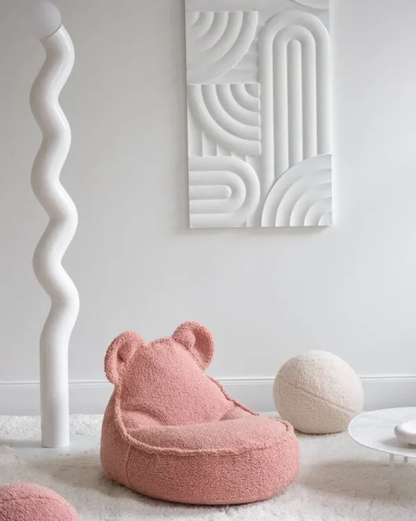 Kinder Wigiwama Möbel Für Das Kinderzimmer | Sitzgelegenheiten^Bear Sitzsack, guave-pink