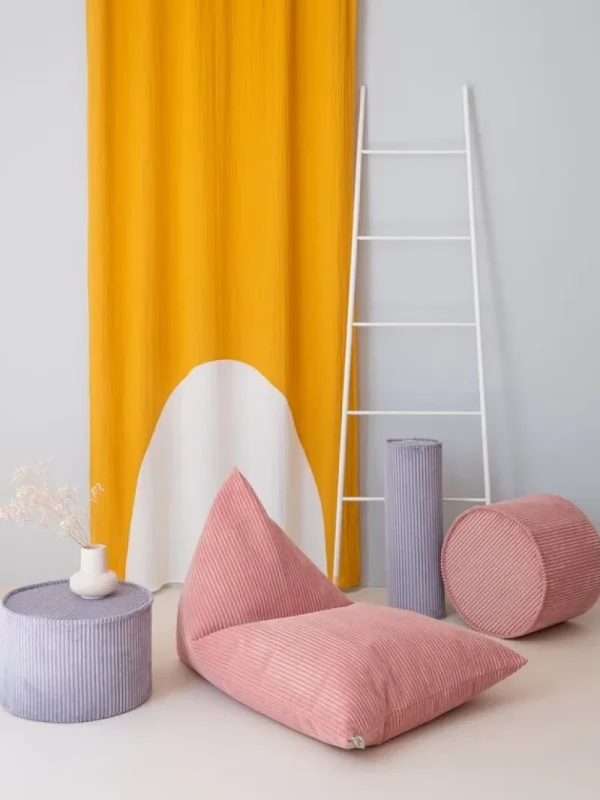 Kinder Wigiwama Möbel Für Das Kinderzimmer | Sitzgelegenheiten^Big Lounger Sitzsack, Pink Mousse
