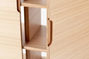 Pedestal Aufbewahrungsmöbel-Wooden Credenza Tre Schrank