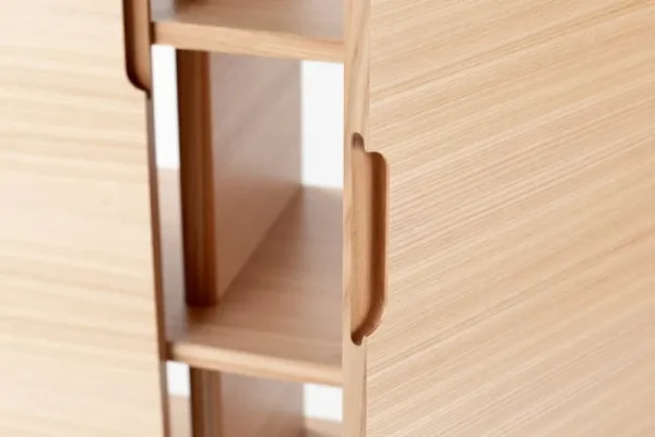 Pedestal Aufbewahrungsmöbel-Wooden Credenza Tre Schrank