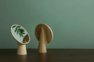Normann Copenhagen Spiegel-Wooden Kuvastin Spiegel, Eiche