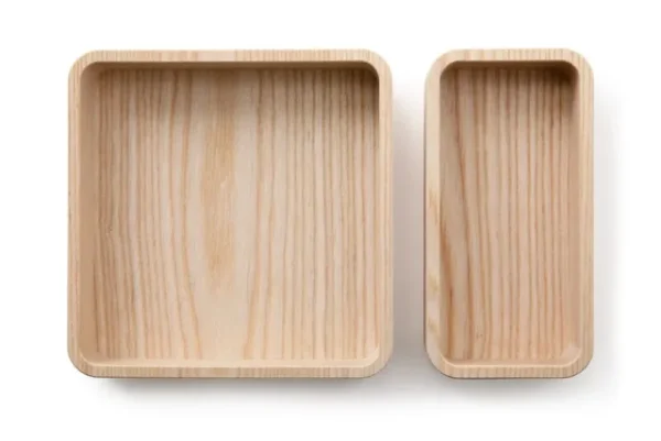 Wooden Aufbewahrungsbehälter | Badezimmeraccessoires^Offcuts Boxette Kistenset, Esche geölt