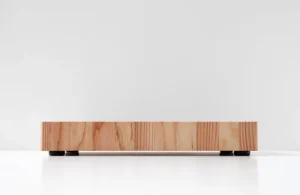 Wooden Küchenutensilien^Offcuts Schneidebrett, 30 x 21 cm, Kiefer geölt