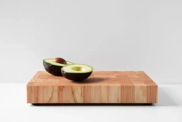 Wooden Küchenutensilien^Offcuts Schneidebrett, 30 x 21 cm, Kiefer geölt