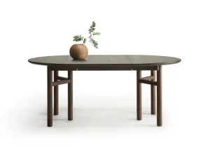 Muuto Tische-Wooden SJL Tisch, ausziehbar, 120–180 cm, Buche geräuchert
