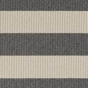 Woodnotes Outdoor-textilien | Teppiche Und Läufer^Big Stripe In-Out Teppich, Grau melange/Sandweiß