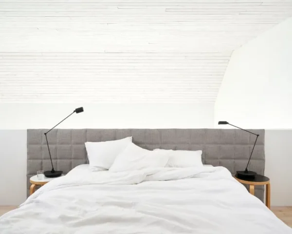 Woodnotes Betten-Gestepptes Bettkopfteil, 126 cm