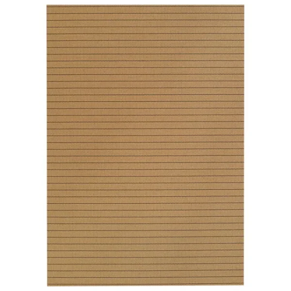 Woodnotes Teppiche Und Läufer^Line Teppich, Natur – Schwarz