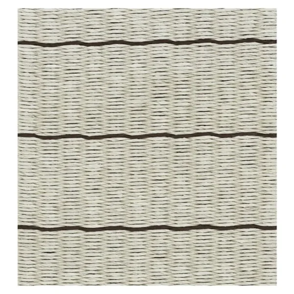 Woodnotes Teppiche Und Läufer^Line Teppich, Steingrau – Schwarz