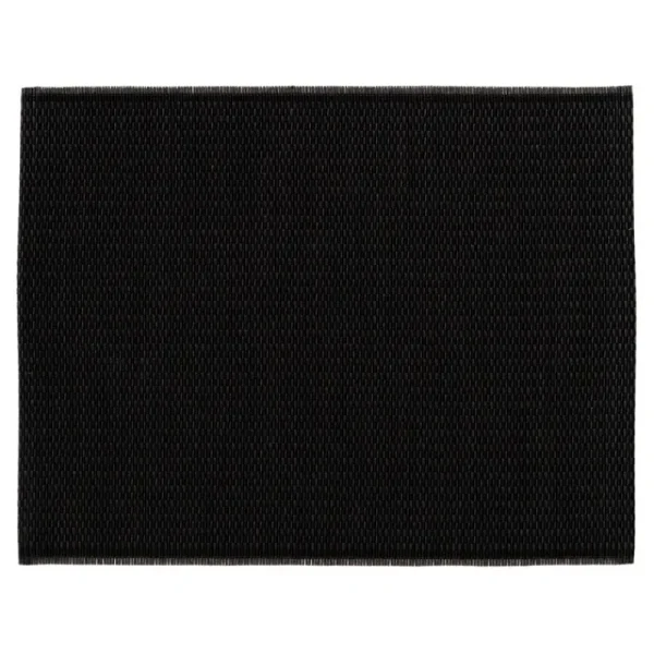 Woodnotes Tischwäsche | Tischwäsche^Morning Tischset, 35 x 45 cm, 4 Stück, Schwarz