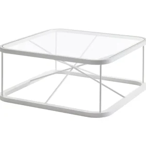 Viccarbe Tische-Woodnotes Twiggy Tisch 88 x 88 cm, Weiß