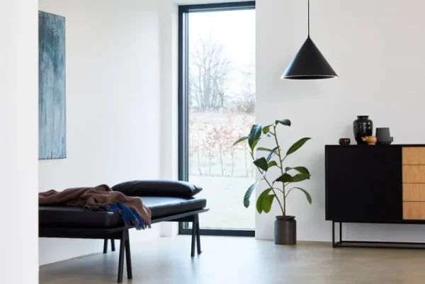 Woud Deckenleuchten-Annular Pendelleuchte, klein, Schwarz