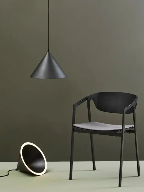 Woud Deckenleuchten-Annular Pendelleuchte, klein, Schwarz