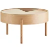 Woud Tische-Arc Couchtisch 66 cm, Eiche geölt