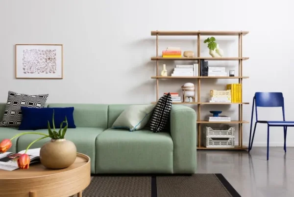 Woud Tische-Arc Couchtisch 66 cm, Eiche geölt