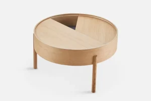 Woud Tische-Arc Couchtisch 66 cm, Eiche geölt
