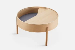 Woud Tische-Arc Couchtisch 66 cm, Eiche geölt